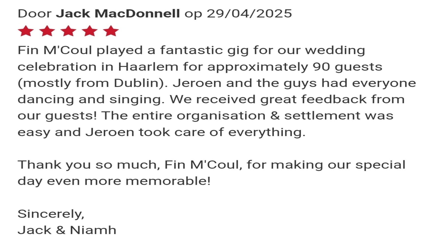 Foto 5 van Fin M'Coul